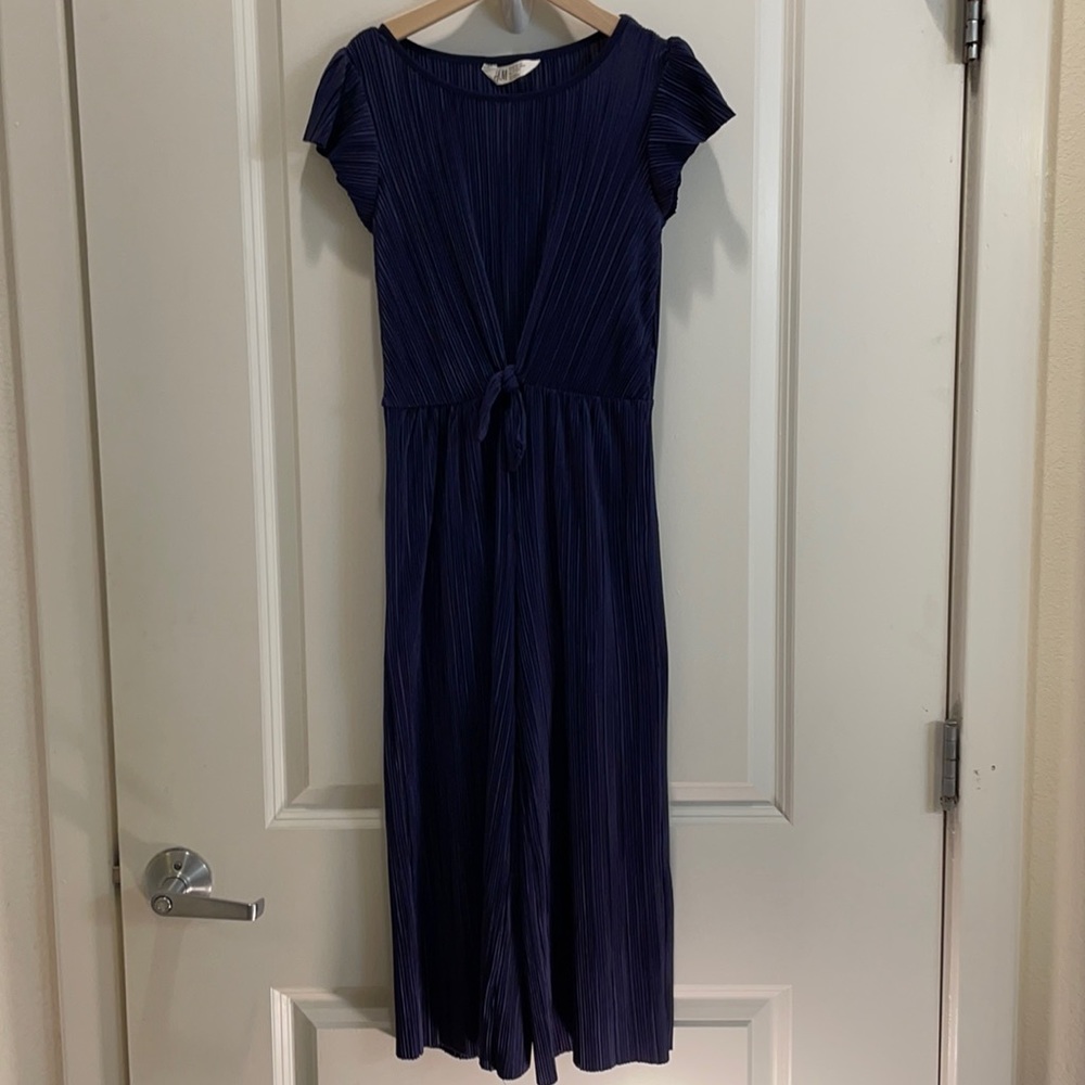 Girl’s H&M  Blue Romper Size 6-7